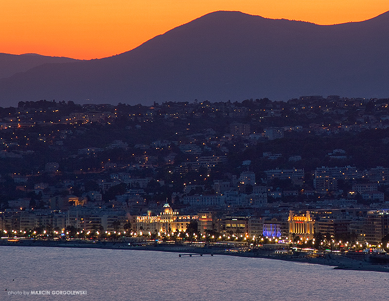 Promenade des Anglais,le negresco,hyatt regency