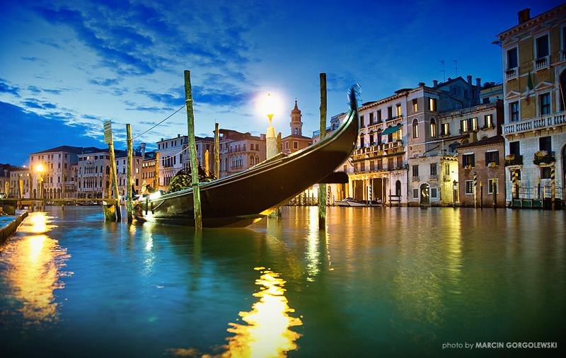 venice by night