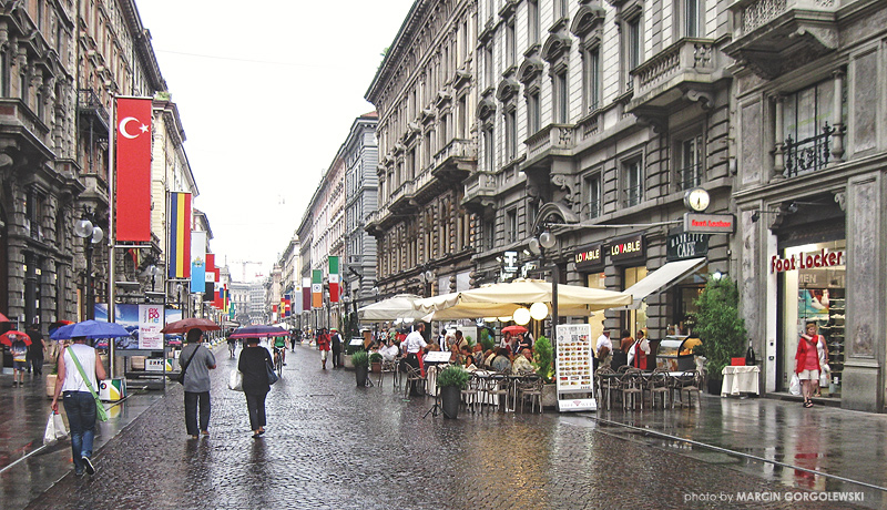 milano,mediolan,downtown