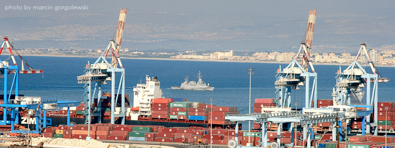 Haifa port
