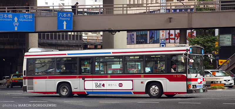 autobusy w japonii