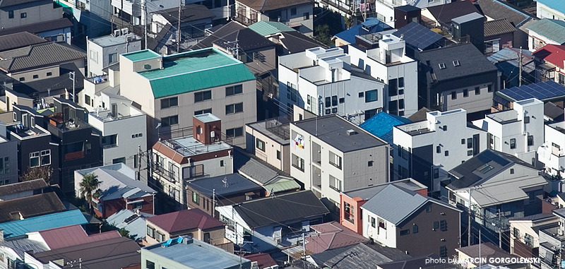 japonia,ciasna zabudowa