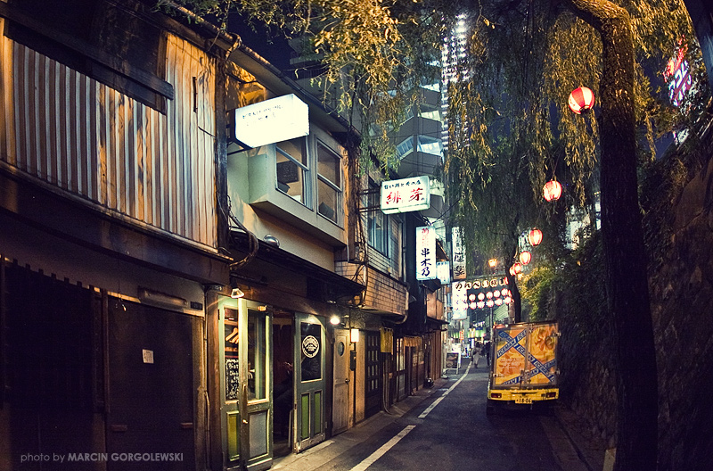 ulice tokio,noca