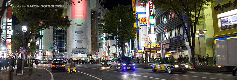 shibuya by night