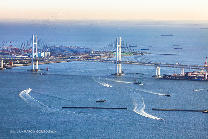 yokohama,japan,japonia,panorama,zdjecie lotnicze