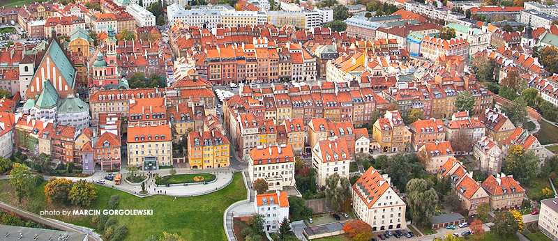 stare miasto,lotnicza panorama,marcin gorgolewski