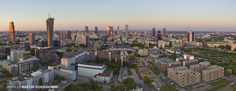 panorama warszawy,19 dzielnica,wola,towarowa,srodmiescie