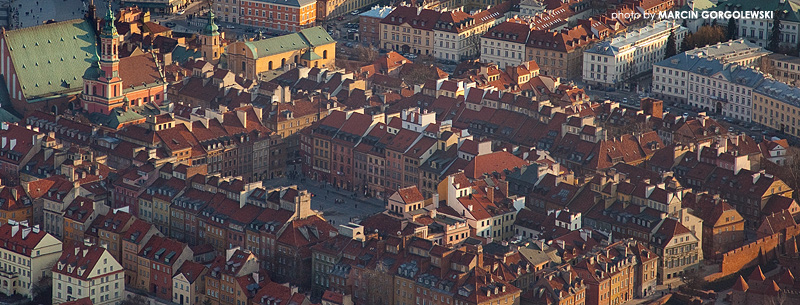 rynek starego miasta,lotnicze,varbakan