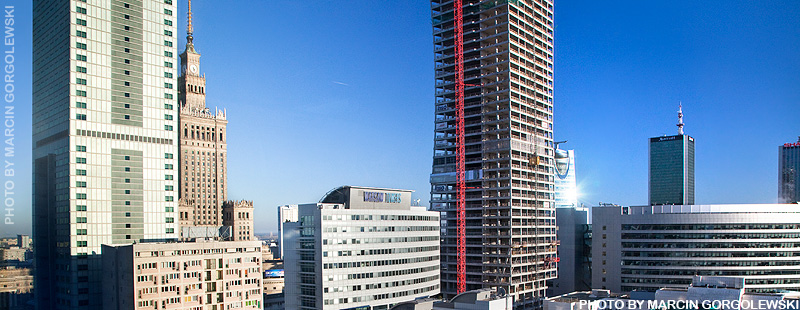 warsaw towers, złota 44 złote tarasy