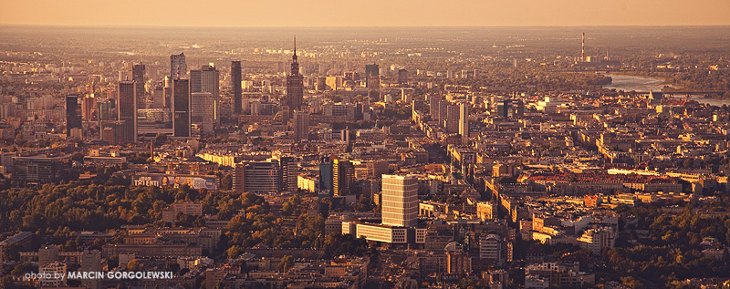 warsaw aerial