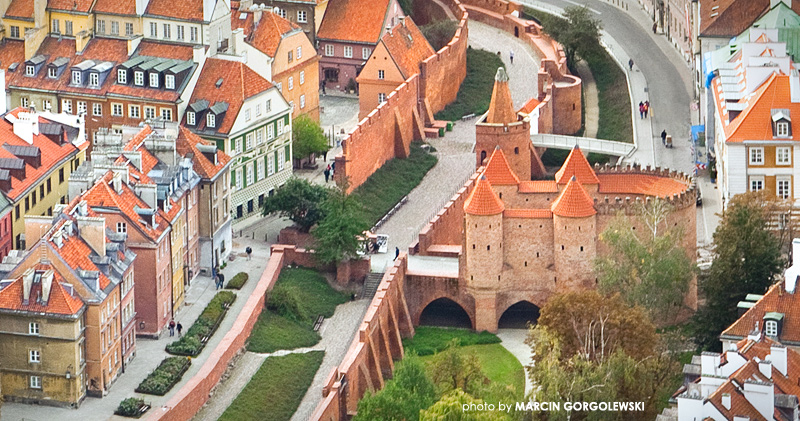 stare miasto,barbakan,warszawa