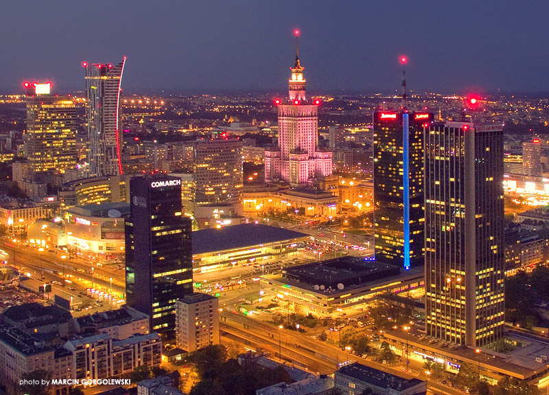 warszawa by night