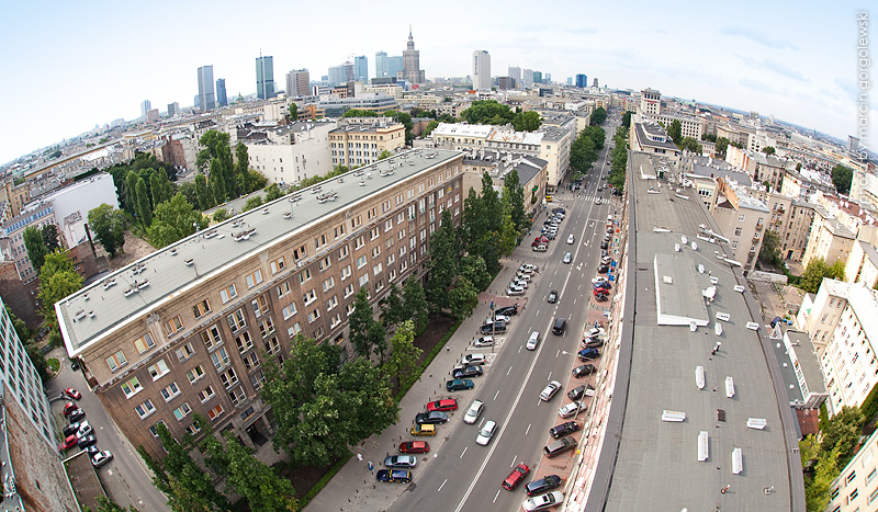 krucza,warszawa,panorama