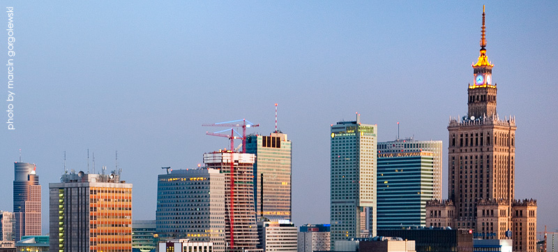 warszawa panorama centrum