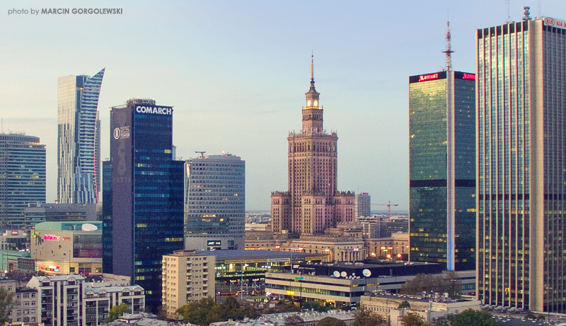 warszawa wiezowce