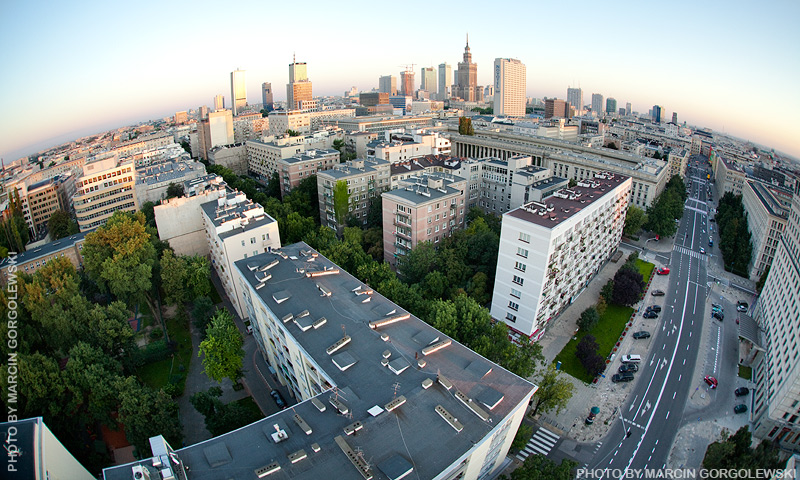 panorama warszawa