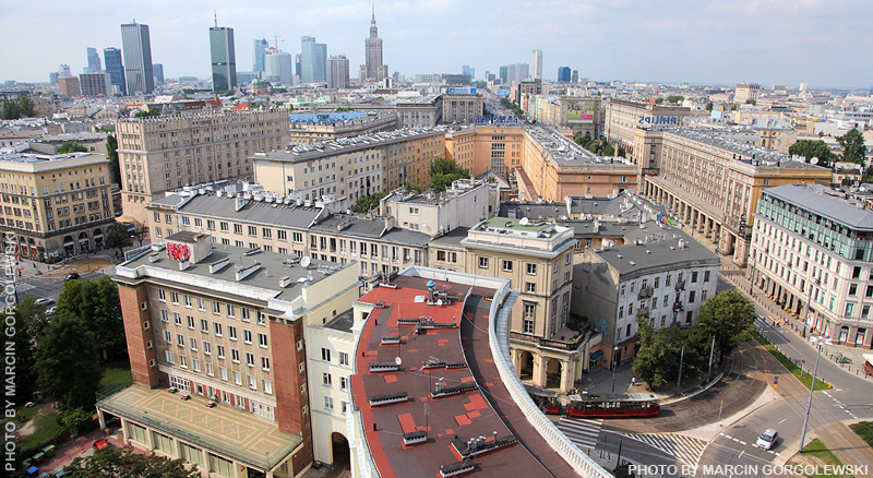 panorama warszawa