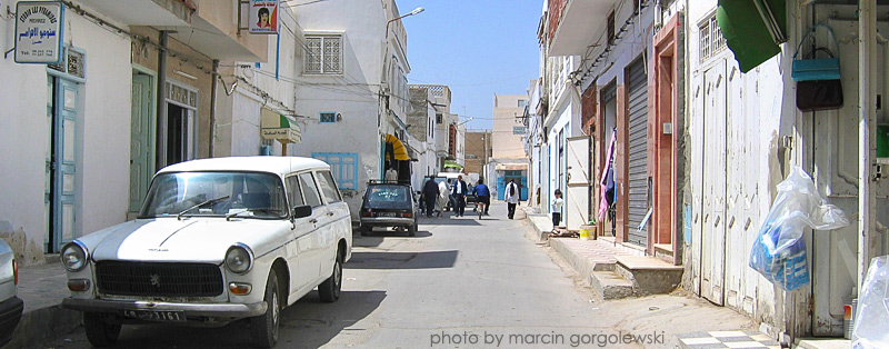 tunezja ulice