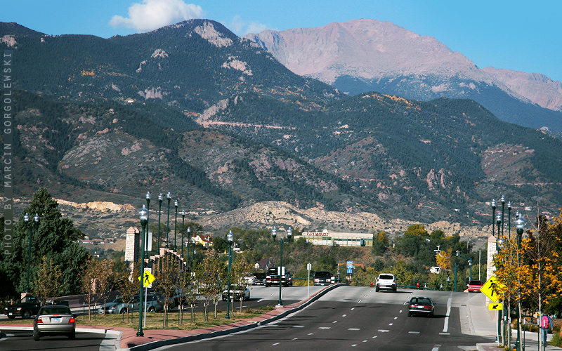 colorado springs widok na downtown