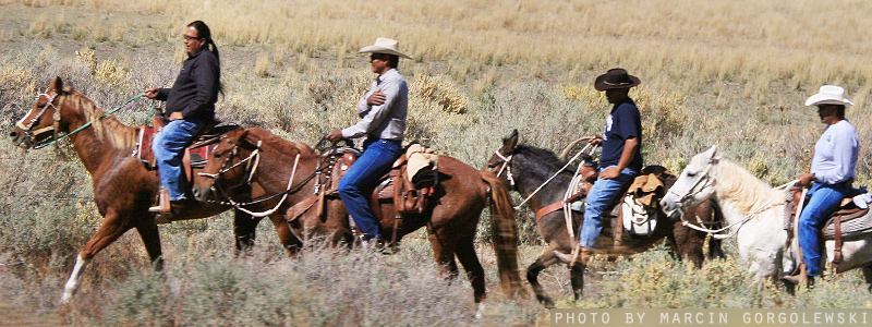 indianie navajo na koniach