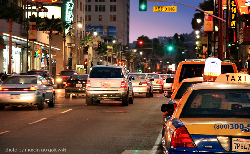 los angeles by night