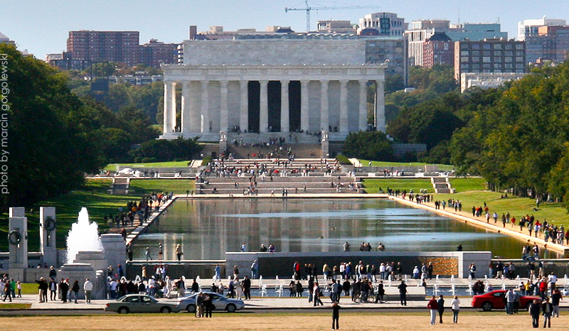 waszyngton lincoln memorial,marcin gorgolewski