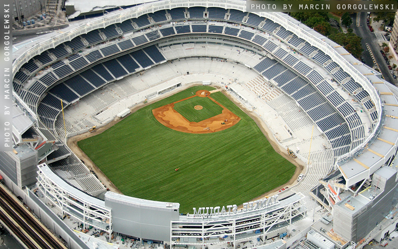 stadion yankee zdjęcie lotncze